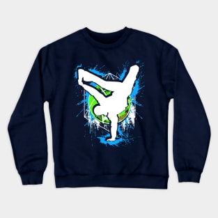 Breakdance - Breakdancer - Breakdancing B-Boy - Streetdance Crewneck Sweatshirt